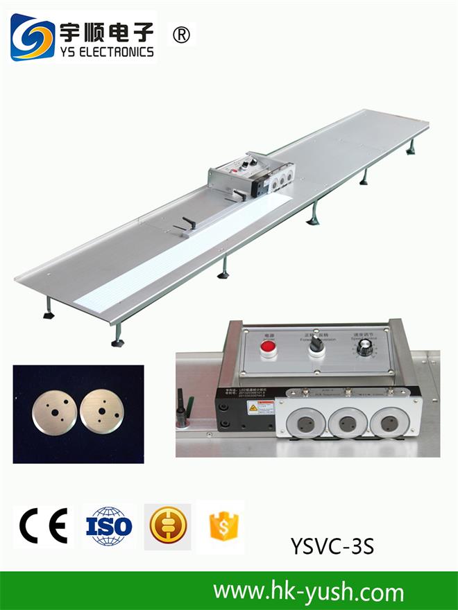 1.2m lamp strip splitter with three sets of six knives is better designed to realize a machine divided into multiple sheet splitters